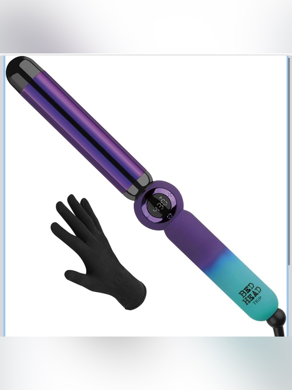 Bed Head Rough Volume 1.25" Digital Hair Curling Wand - Picture 3 of 5